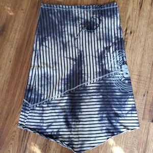 THE HIP SITE blue hip skirt size XXS